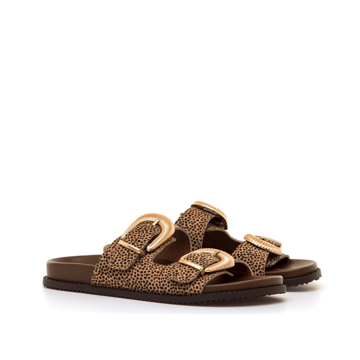 SANDALIAS DE MUJER MUSTANG SIA MARRON 55493 62665 - Querol online