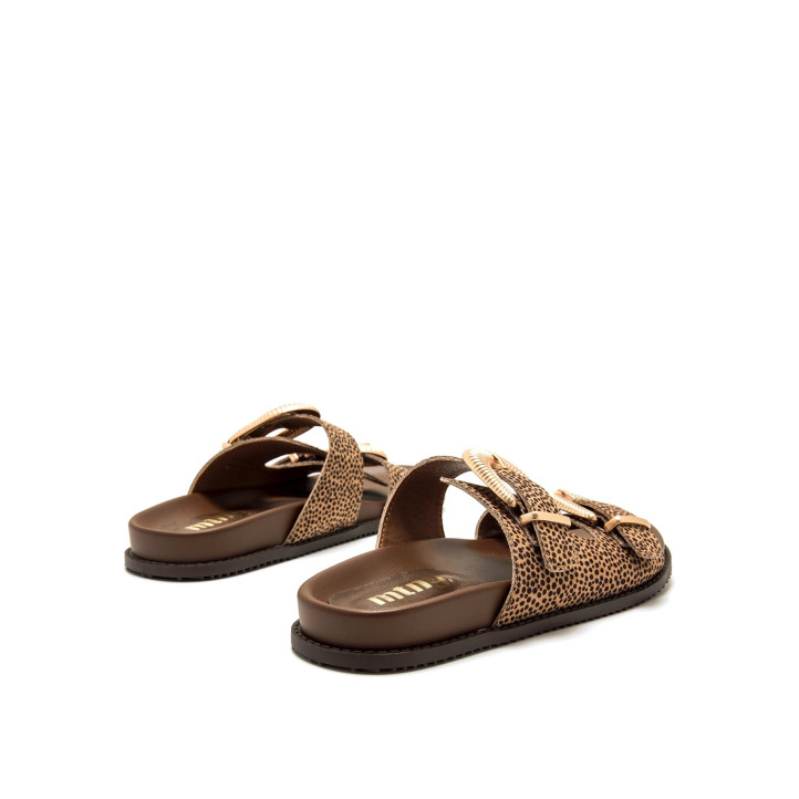 SANDALIAS DE MUJER MUSTANG SIA MARRON 55493 62665 - Querol online