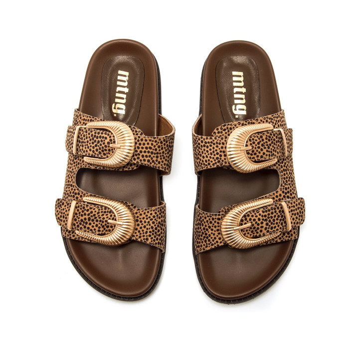 SANDALIAS DE MUJER MUSTANG SIA MARRON 55493 62665 - Querol online