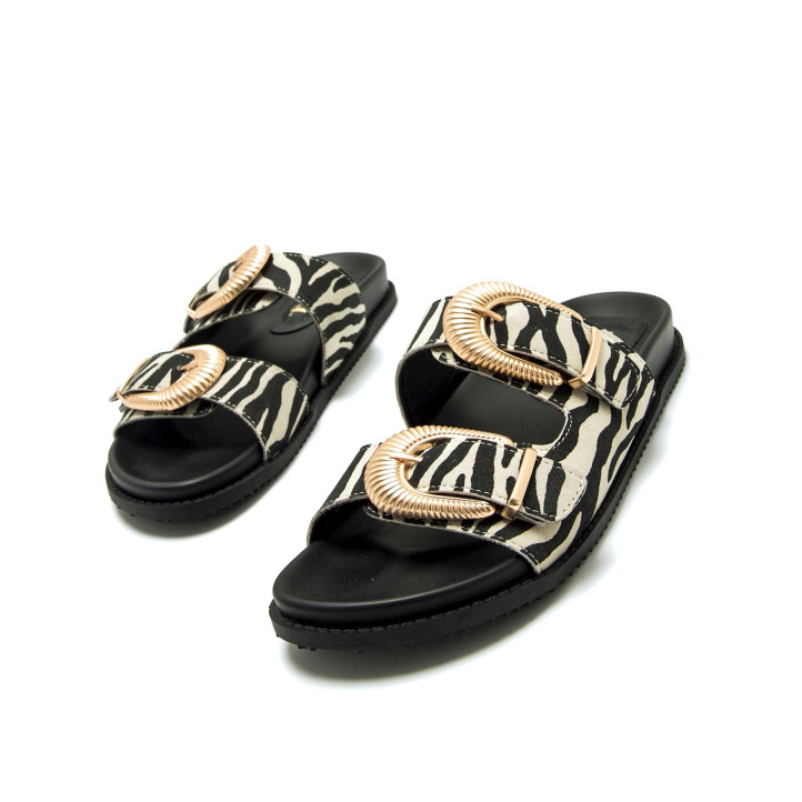 SANDALIAS DE MUJER MUSTANG SIA NEGRO 55493 62666 - Querol online