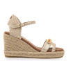 SANDALIAS DE MUJER MUSTANG LOUISA ORO 55653 62676