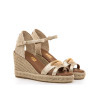 SANDALIAS DE MUJER MUSTANG LOUISA ORO 55653 62676