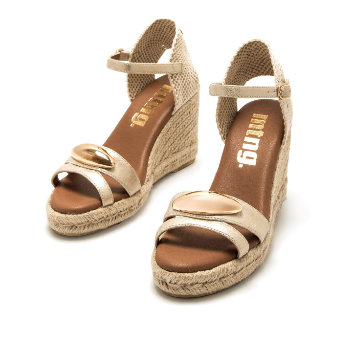 SANDALIAS DE MUJER MUSTANG LOUISA ORO 55653 62676 - Querol online