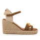SANDALIAS DE MUJER MUSTANG LOUISA MARRON 55653 62677 - Querol online