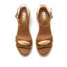 SANDALIAS DE MUJER MUSTANG LOUISA MARRON 55653 62677