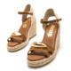 SANDALIAS DE MUJER MUSTANG LOUISA MARRON 55653 62677 - Querol online