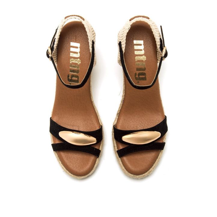 SANDALIAS DE MUJER MUSTANG LOUISA NEGRO 55653 62678 - Querol online