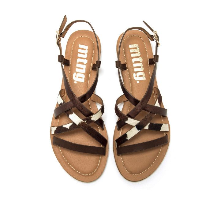 SANDALIAS DE MUJER MUSTANG TATIANA MARRON 55910 62693 - Querol online