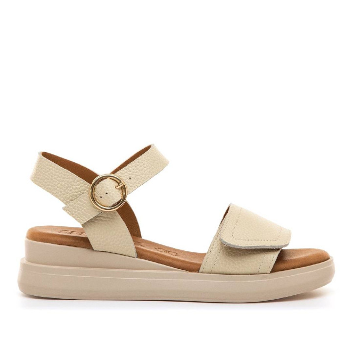 SANDALIAS DE MUJER MUSTANG DANIELA BEIGE 56435 62721 - Querol online