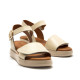 SANDALIAS DE MUJER MUSTANG DANIELA BEIGE 56435 62721 - Querol online