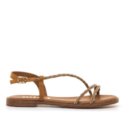 SANDALIAS DE MUJER MUSTANG MARIA MARRON 56612 62738 - Querol online