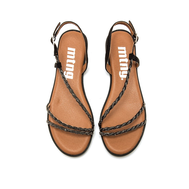 SANDALIAS DE MUJER MUSTANG MARIA NEGRO 56612 62739 - Querol online