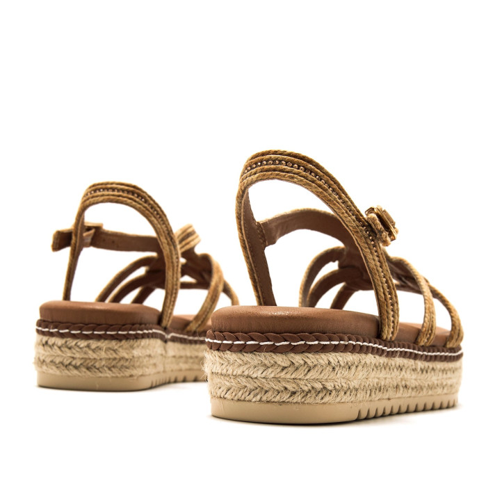 SANDALIAS DE MUJER MUSTANG AMELIE MARRON 51261 62650 - Querol online