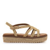 SANDALIAS DE MUJER MUSTANG AMELIE BEIGE 51261 62651