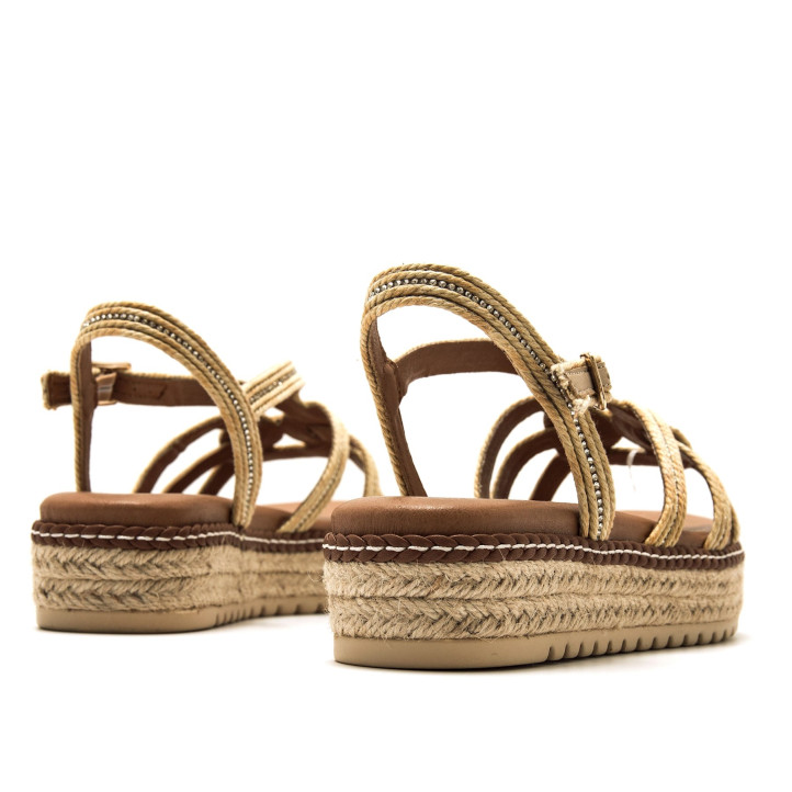 SANDALIAS DE MUJER MUSTANG AMELIE BEIGE 51261 62651 - Querol online