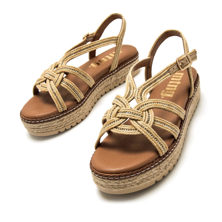 SANDALIAS DE MUJER MUSTANG AMELIE BEIGE 51261 62651 - Querol online