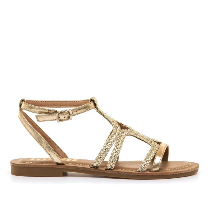 SANDALIAS DE MUJER MUSTANG TATIANA ORO 56414 62720 - Querol online