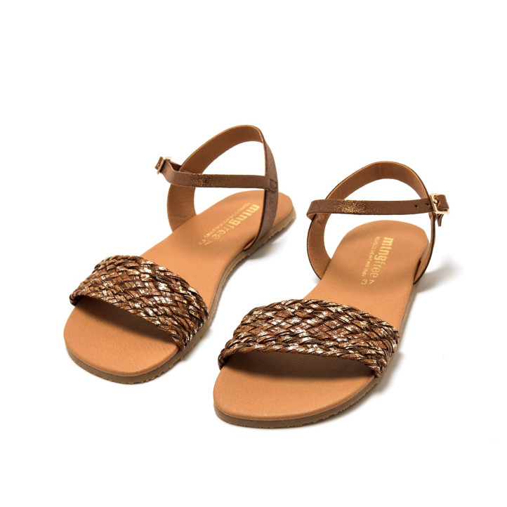 SANDALIAS DE MUJER MUSTANG FREE-CLEO MARRON 55976 62858 - Querol online