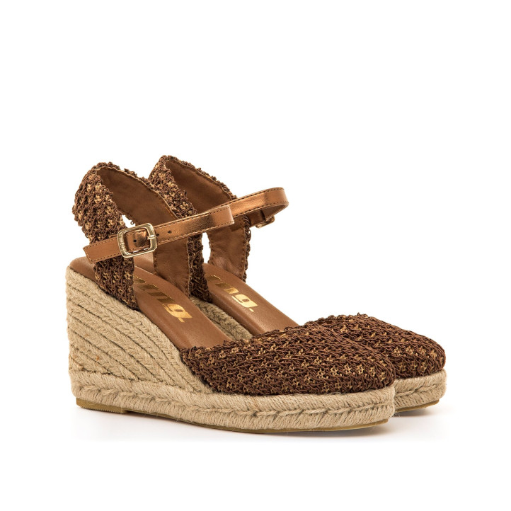 SANDALIAS DE MUJER MUSTANG LOUISA MARRON 55902 62690 - Querol online