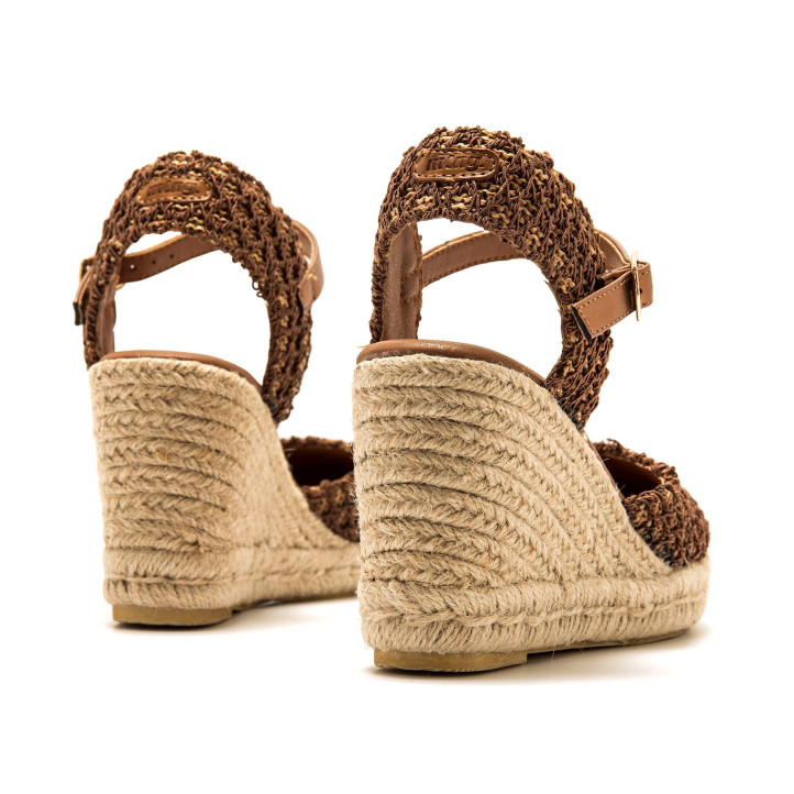 SANDALIAS DE MUJER MUSTANG LOUISA MARRON 55902 62690 - Querol online