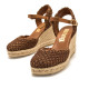 SANDALIAS DE MUJER MUSTANG LOUISA MARRON 55902 62690 - Querol online