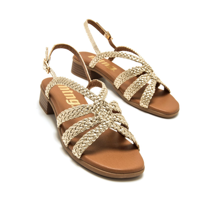 SANDALIAS DE MUJER MUSTANG INES ORO 55786 62685 - Querol online