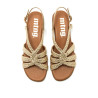 SANDALIAS DE MUJER MUSTANG INES ORO 55786 62685