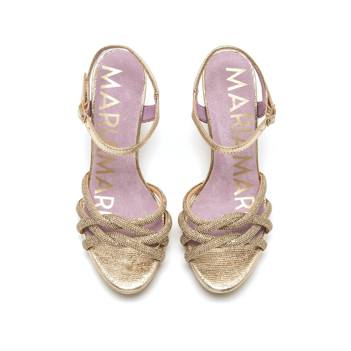 SANDALIAS DE MUJER MARIAMARE 68687 ORO 68687 62611 - Querol online