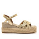 SANDALIAS DE MUJER MARIAMARE 68706 ORO 68706 62618 - Querol online