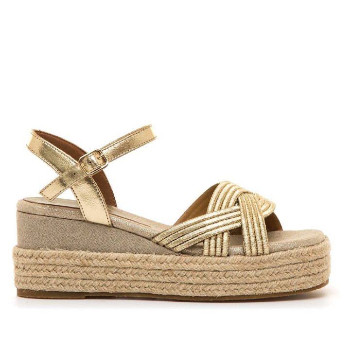 SANDALIAS DE MUJER MARIAMARE 68706 ORO 68706 62618 - Querol online