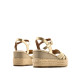 SANDALIAS DE MUJER MARIAMARE 68706 ORO 68706 62618 - Querol online