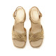 SANDALIAS DE MUJER MARIAMARE 68706 ORO 68706 62618 - Querol online