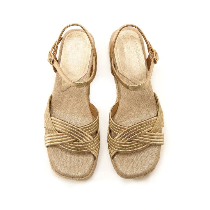 SANDALIAS DE MUJER MARIAMARE 68706 ORO 68706 62618 - Querol online