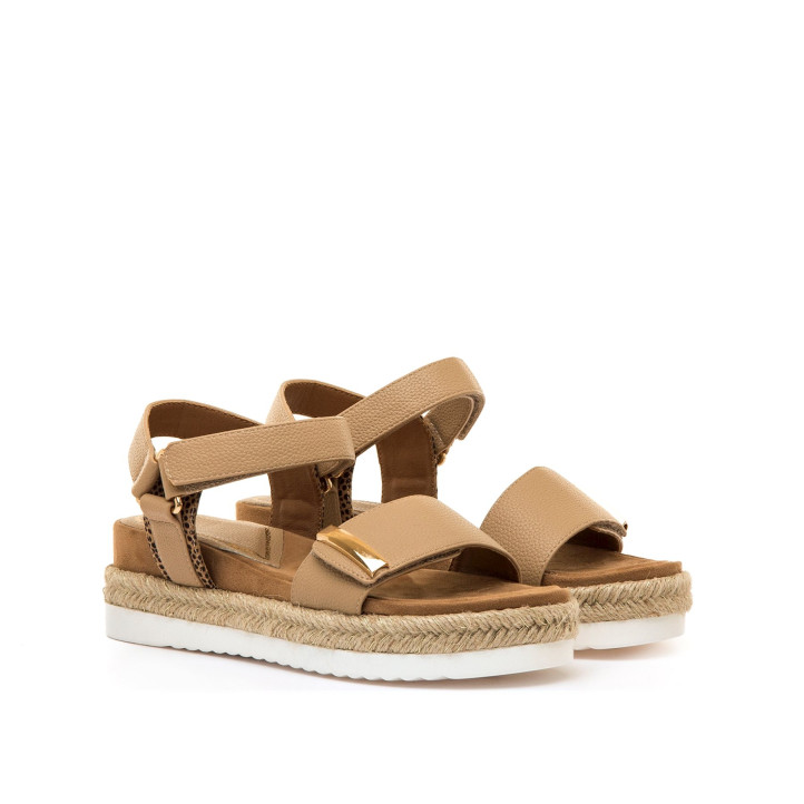 SANDALIAS DE MUJER MARIAMARE 68744 MARRON 68744 62641 - Querol online