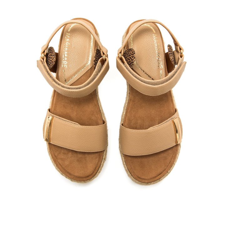 SANDALIAS DE MUJER MARIAMARE 68744 MARRON 68744 62641 - Querol online