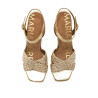 SANDALIAS DE MUJER MARIAMARE 68774 ORO 68774 62648