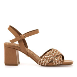 SANDALIAS DE MUJER MARIAMARE 68774 BEIGE 68774 62649 - Querol online