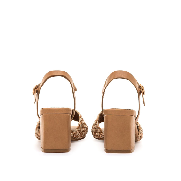 SANDALIAS DE MUJER MARIAMARE 68774 BEIGE 68774 62649 - Querol online