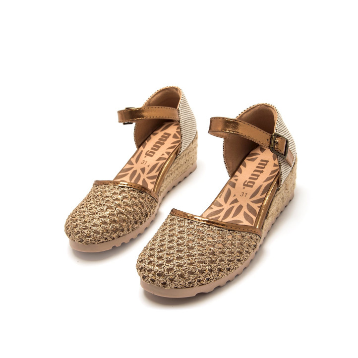 SANDALIAS DE NIñO MTNG KIDS PADME MARRON 40039 62581 - Querol online