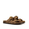 SANDALIAS DE MUJER MUSTANG LAZY MARRON 52143 62653