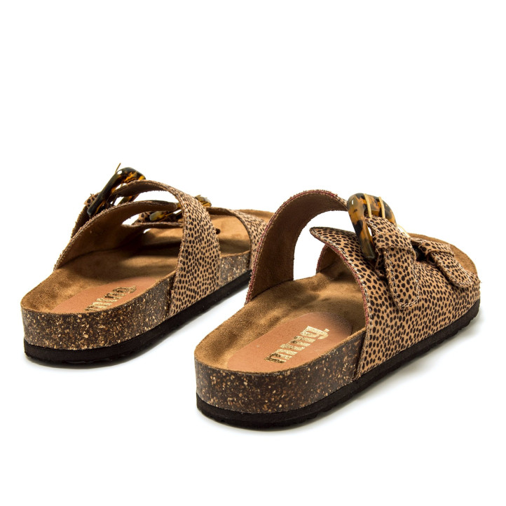 SANDALIAS DE MUJER MUSTANG LAZY MARRON 52143 62653 - Querol online