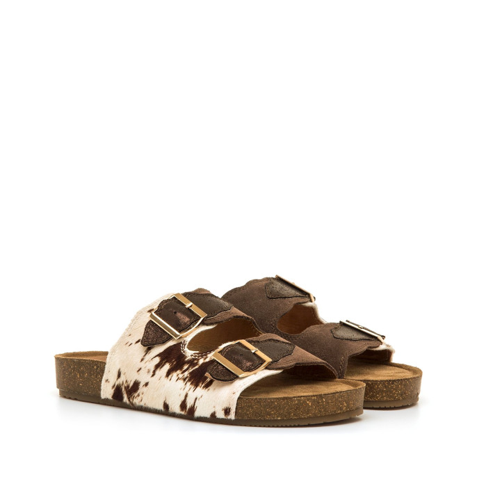 SANDALIAS DE MUJER MUSTANG LIN MARRON 54085 62657 - Querol online