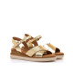 SANDALIAS DE MUJER MUSTANG DANIELA ORO 54530 62662 - Querol online