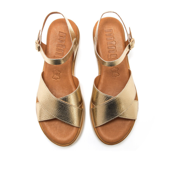 SANDALIAS DE MUJER MUSTANG DANIELA ORO 54530 62662 - Querol online
