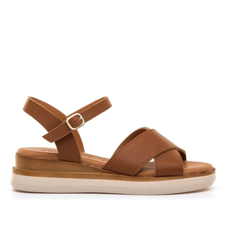 SANDALIAS DE MUJER MUSTANG DANIELA MARRON 54530 62663 - Querol online