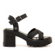 SANDALIAS DE MUJER MUSTANG EMELINE NEGRO 55759 62683 - Querol online
