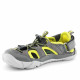 Zapatillas deporte Saguaro breze III gris con detalles amarillos barefoot - Querol online