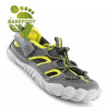 Zapatillas deporte Saguaro breze III gris con detalles amarillos barefoot