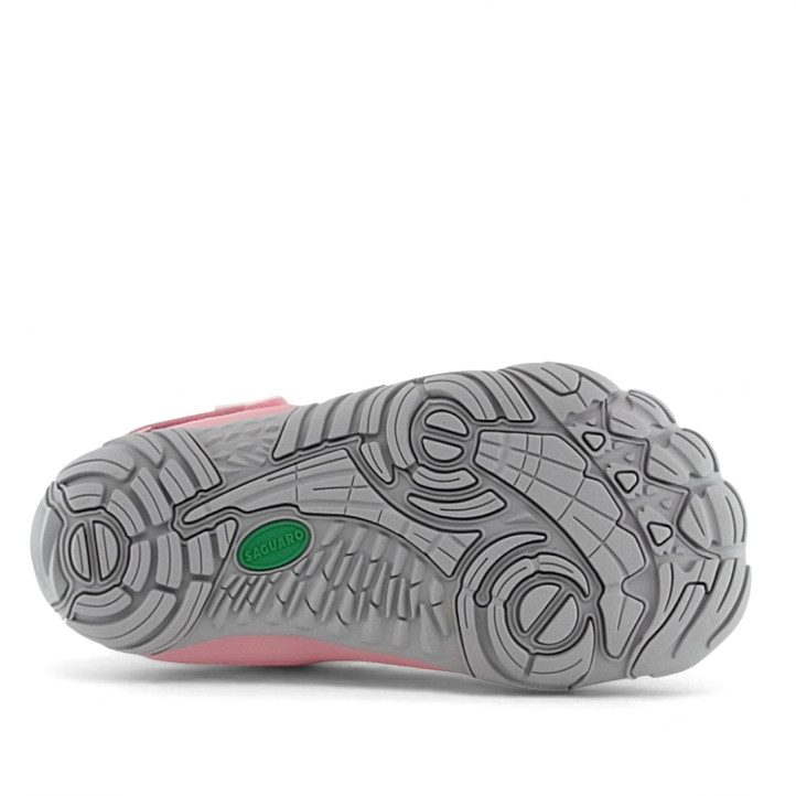 Zapatillas deporte Saguaro breze III rosas con detalles lilas barefoot - Querol online