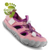 Zapatillas deporte Saguaro breze III rosas con detalles lilas barefoot